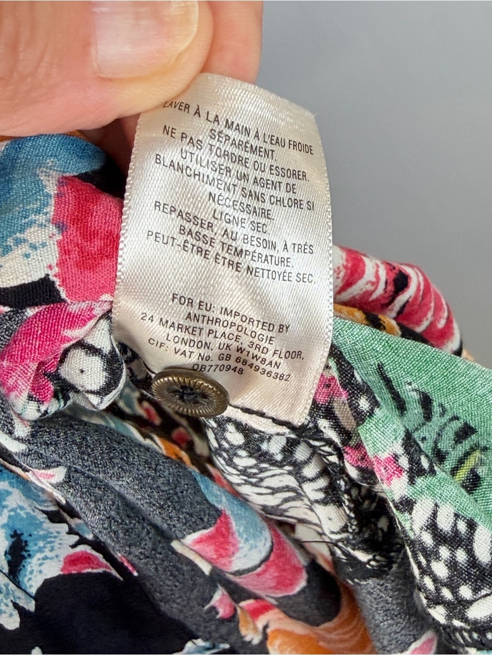 Maeve Anthropologie Black‎ Floral 100% Viscose Midi Sun Dress Sz 4 - Picture 5 of 14